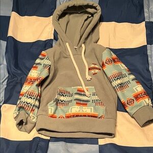 Kids Patterned Hoodie